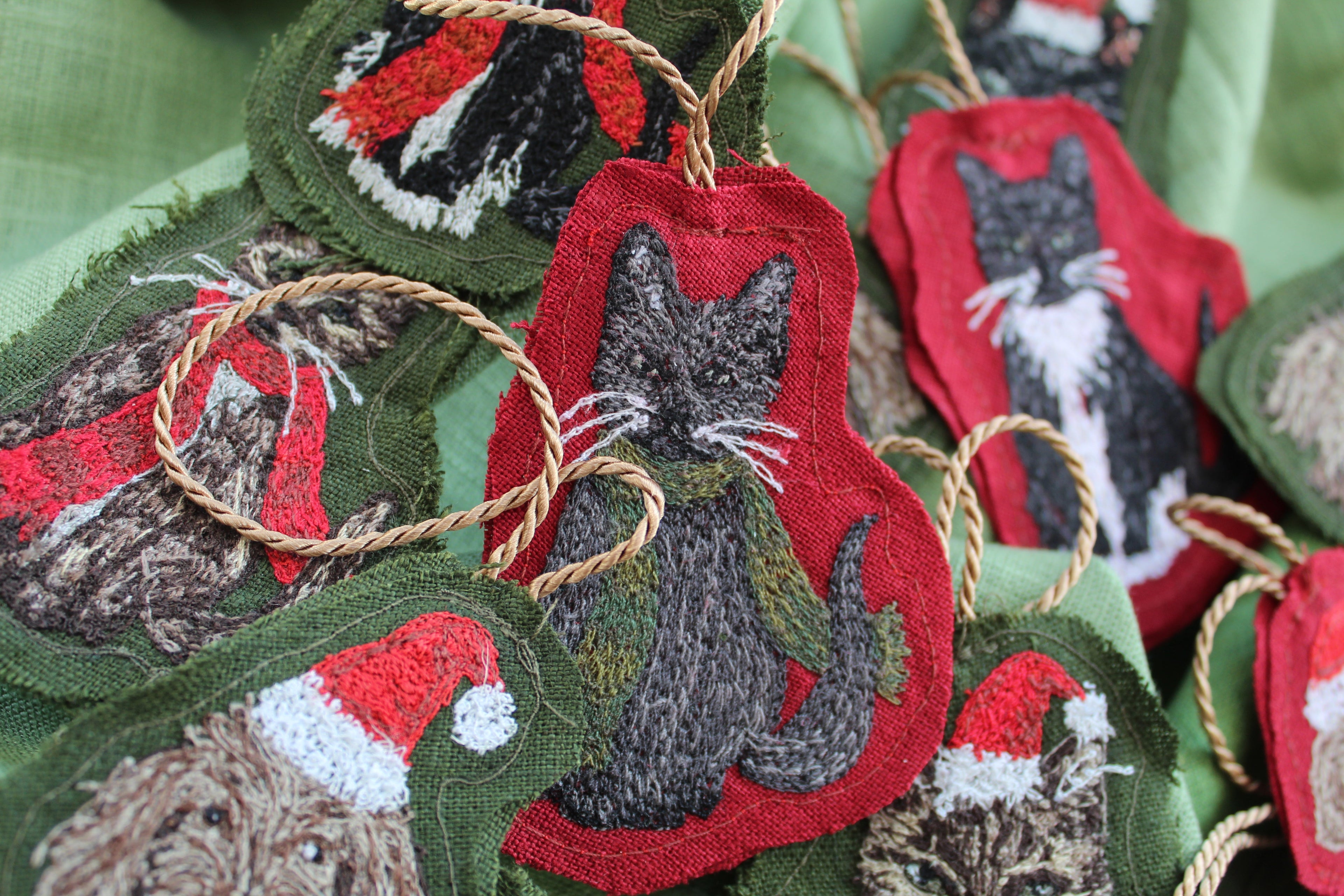 Pet Portrait Christmas Decorations