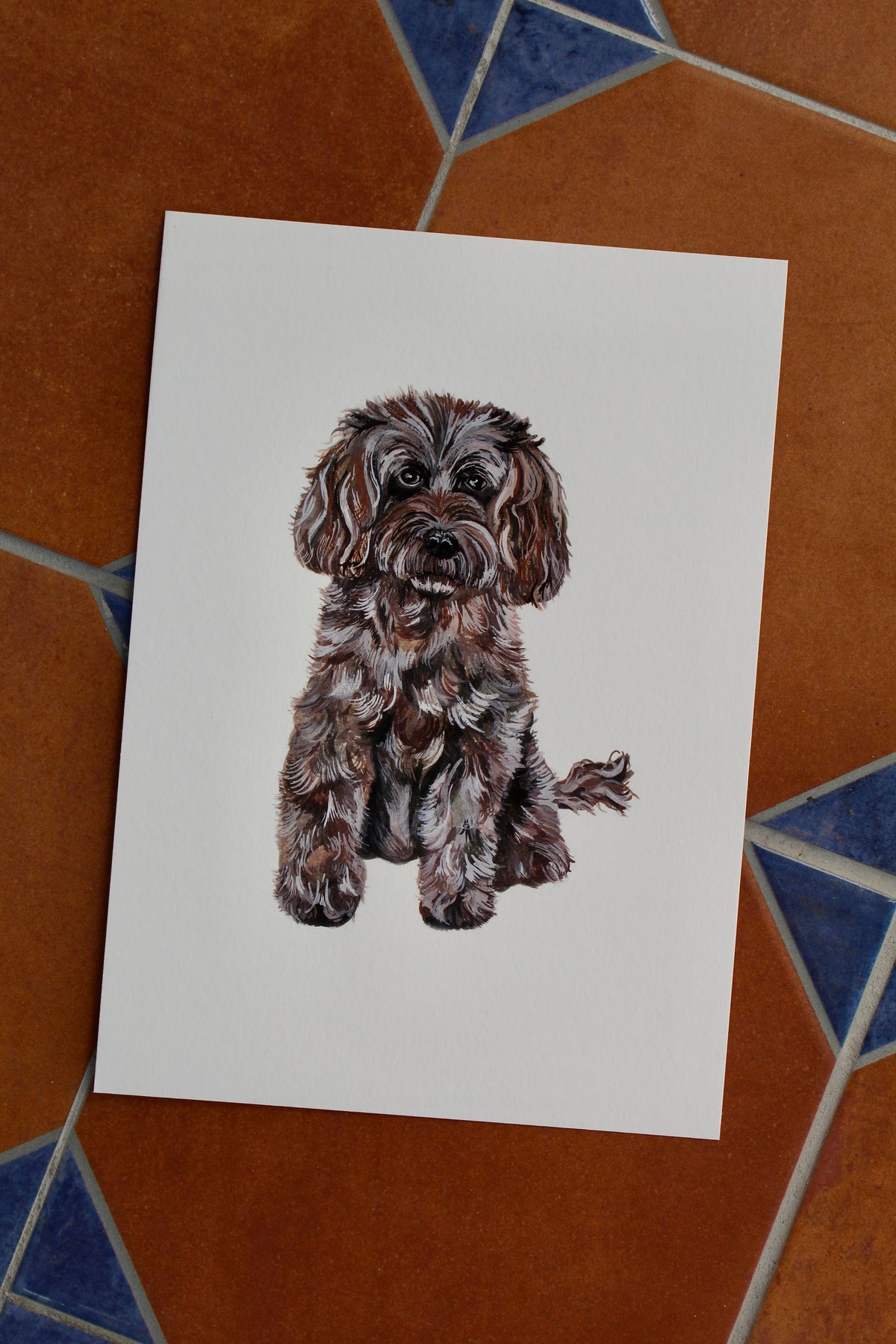 Cockapoo giclée print