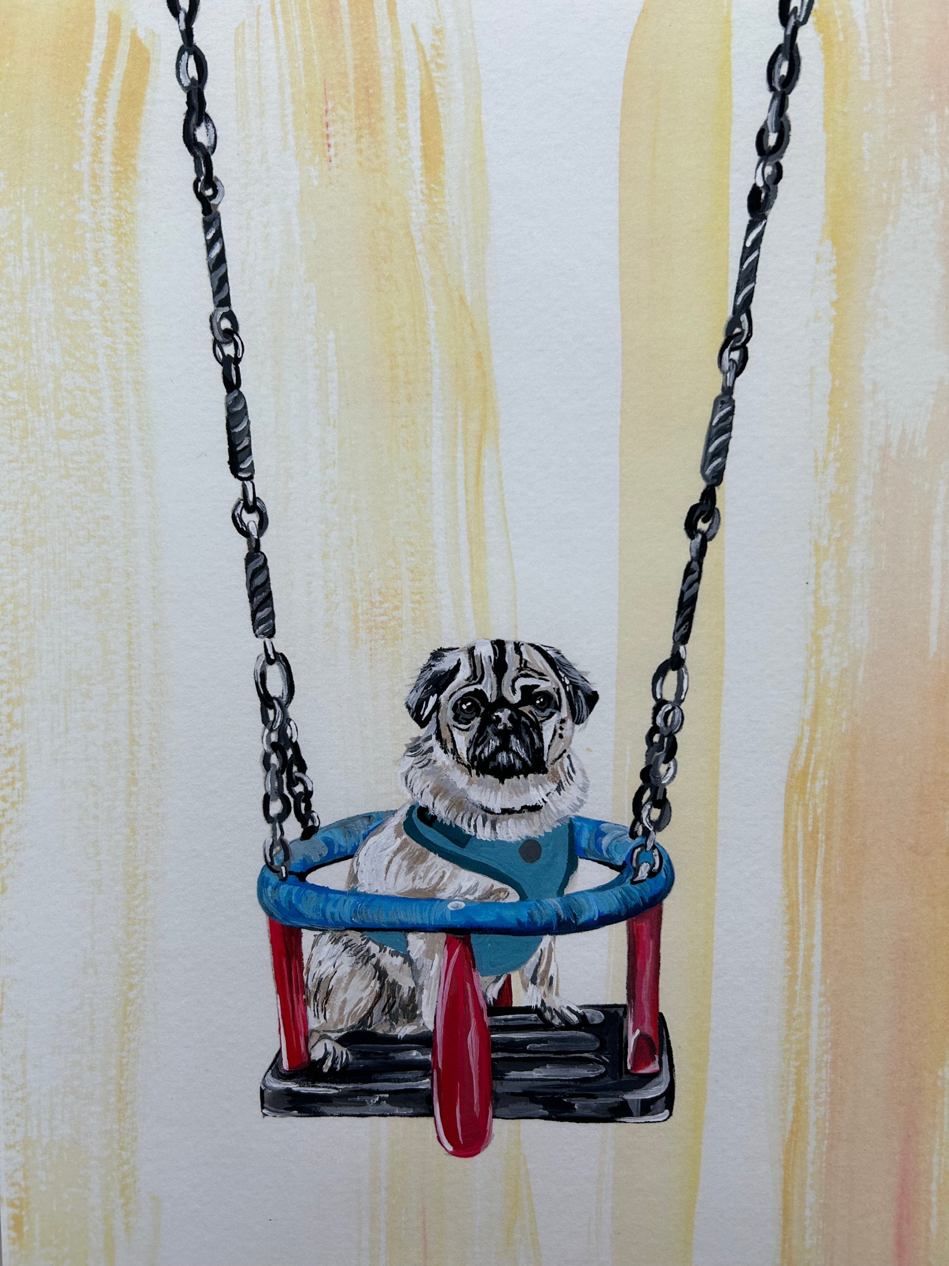 Pug Giclée Print
