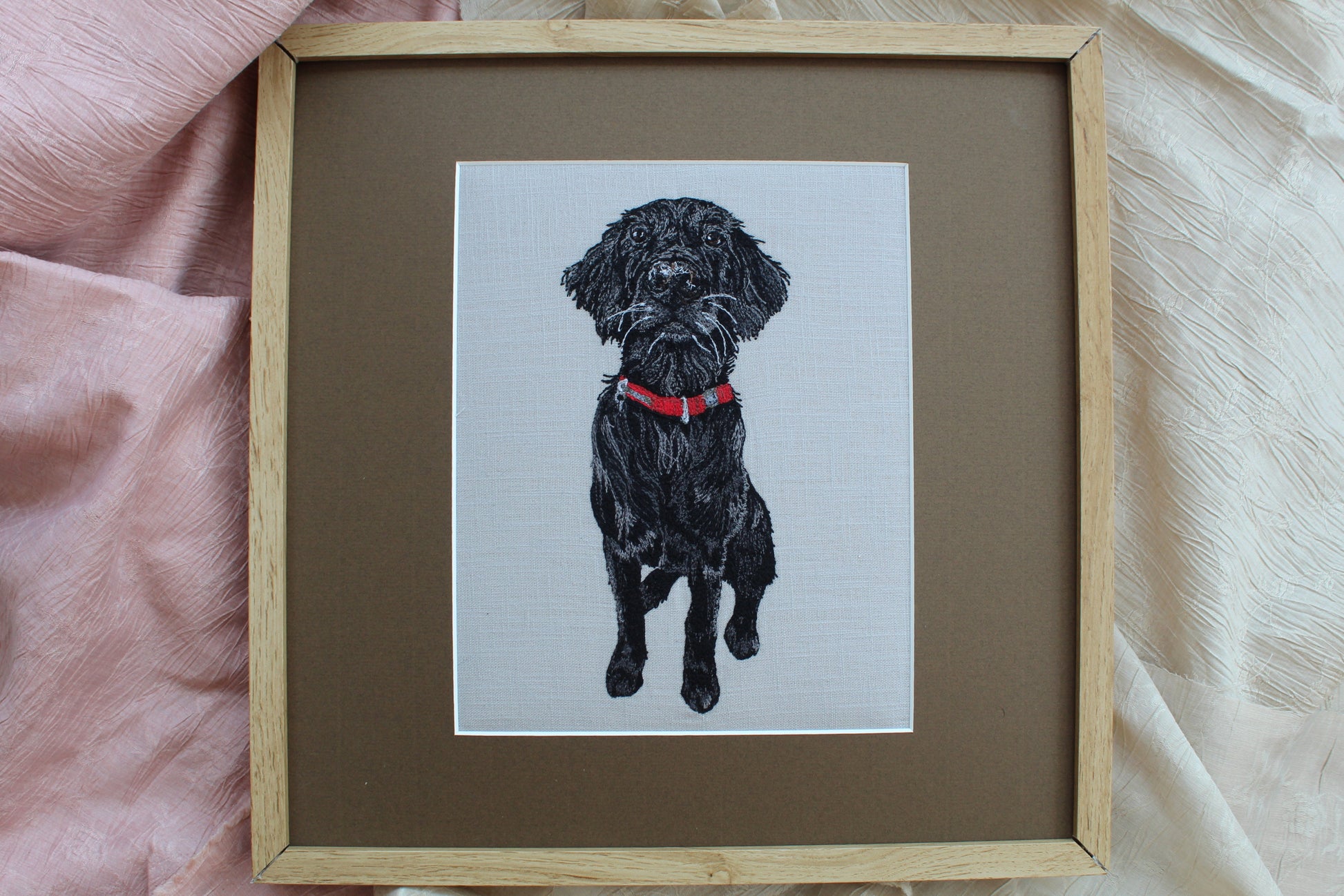 Full Body Portrait, 14"x14" Square Frame with Custom Mount £200 - Commission Enquiry