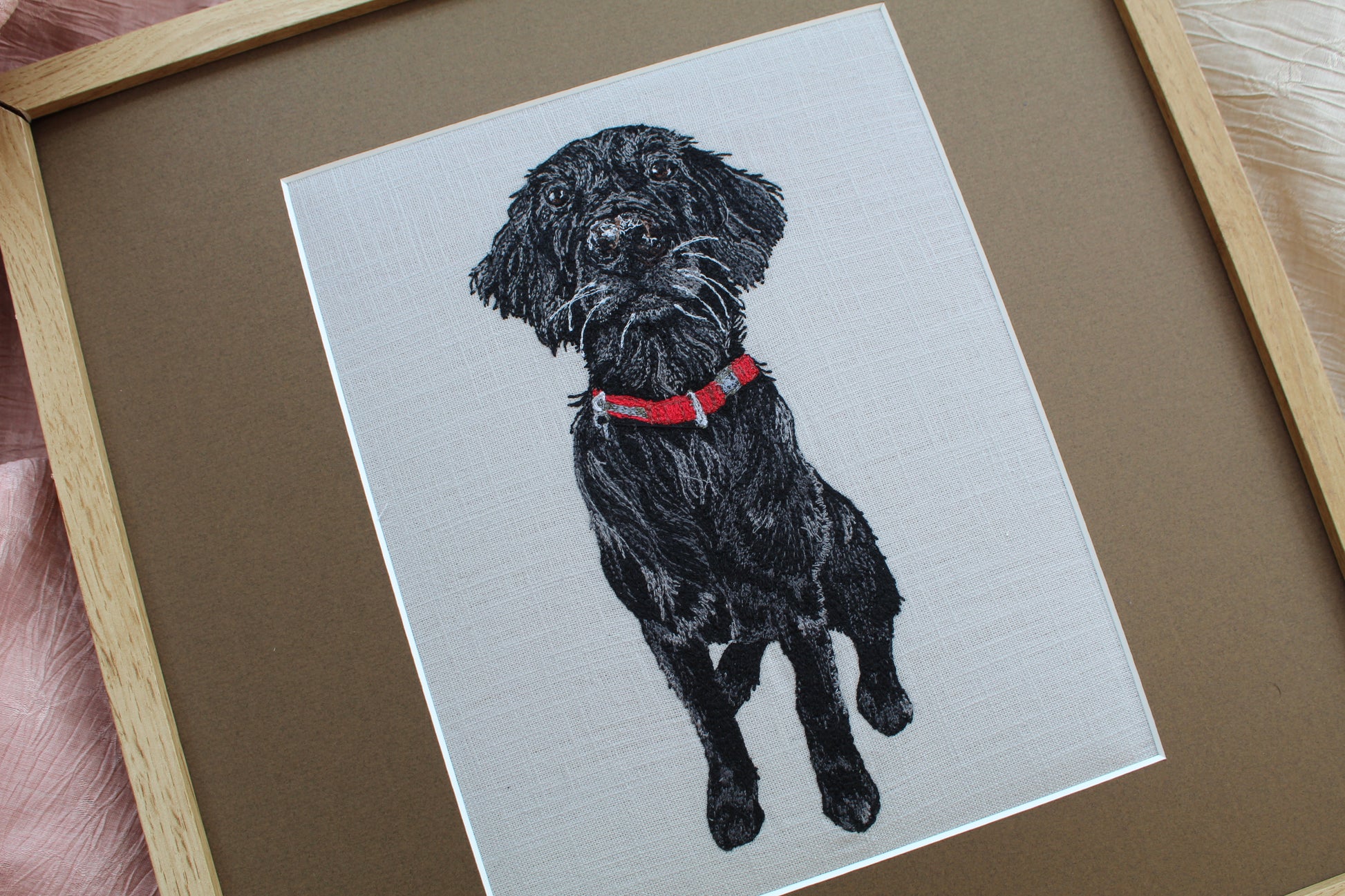 Full Body Portrait, 14"x14" Square Frame with Custom Mount £200 - Commission Enquiry