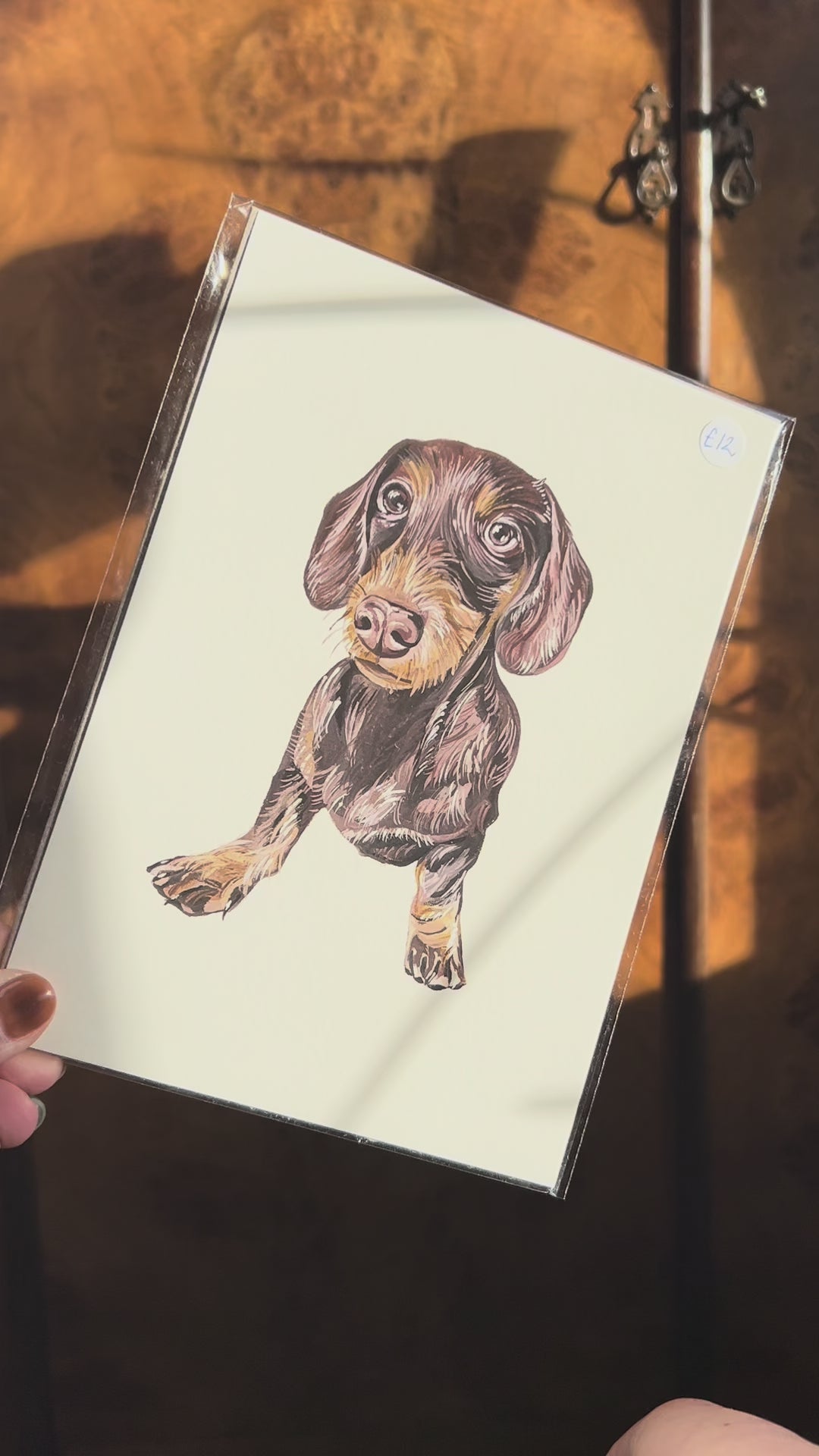 Black Labrador Giclée Print